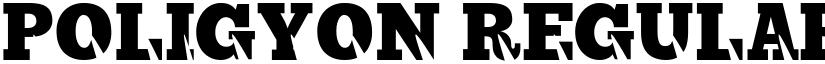 Poligyon Regular font