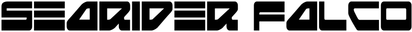 Searider Falcon Condensed font