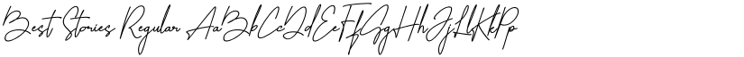 Best Stories Regular font
