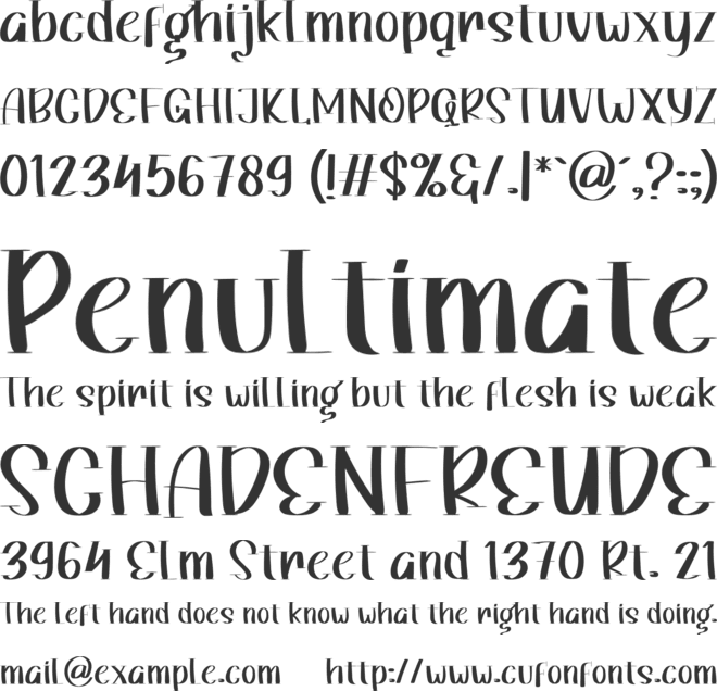 JIRUT font preview