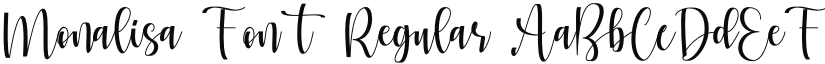 Monalisa Font font download