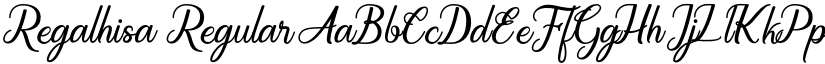 Regalhisa Regular font