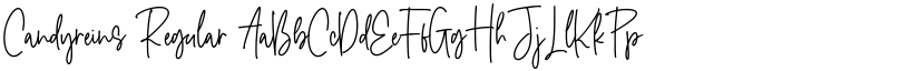 Candyreins Regular font