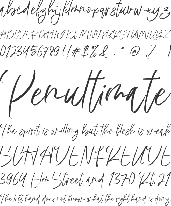 Lembah Kidang font preview