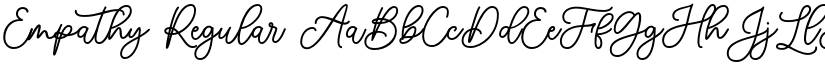 Empathy Regular font