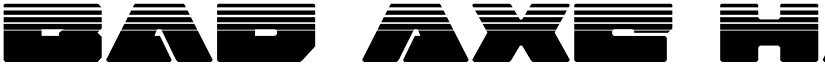 Bad Axe Halftone Regular font
