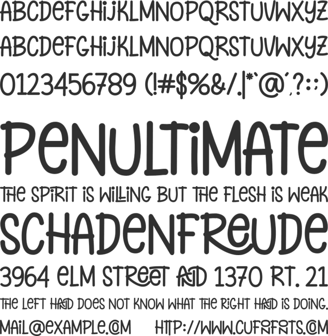 Holla Monday (personal Use) font preview
