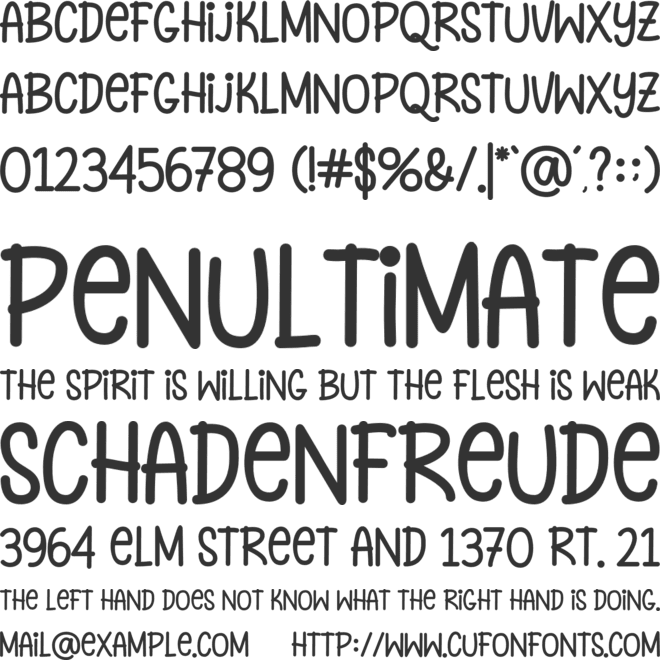 Holla Monday (personal Use) font preview