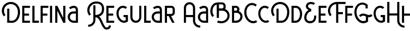 Delfina Regular font