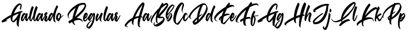 Gallardo font download