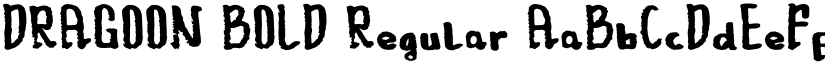 DRAGOON font download