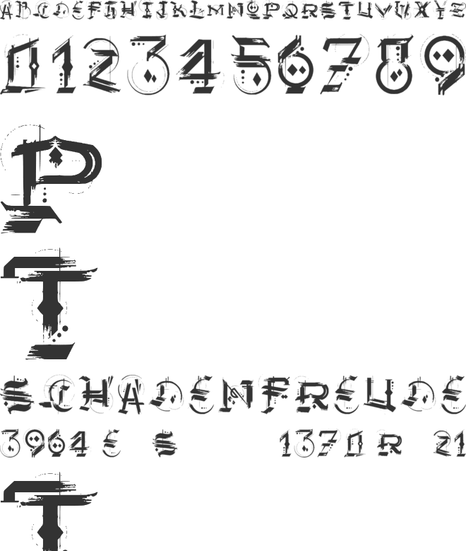 Culturism font preview