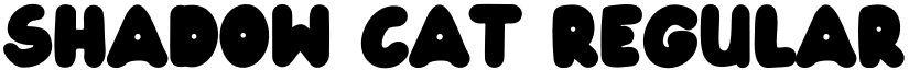 Shadow Cat Regular font