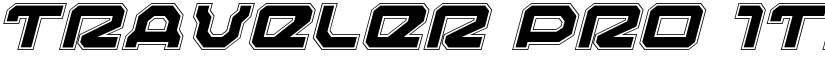 Traveler Pro Italic font