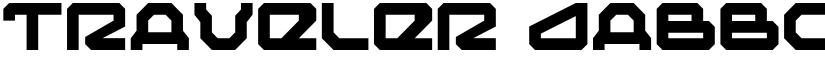 Traveler font