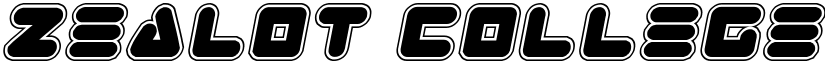 Zealot College Italic font