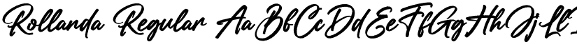 Rollanda Regular font