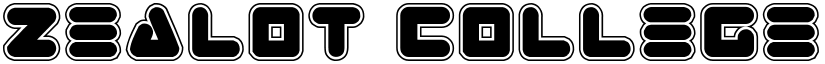 Zealot College font