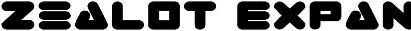 Zealot Expanded font