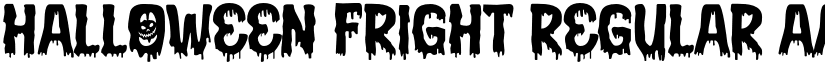Halloween Fright Regular font
