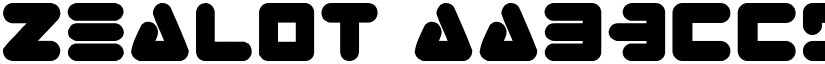 Zealot font