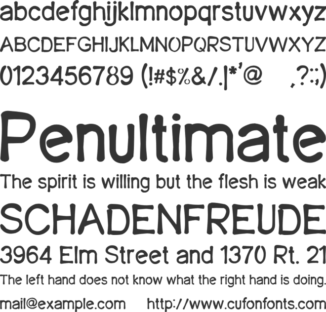 Tanjung Priuk font preview