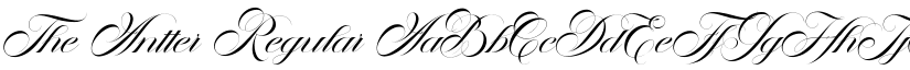 The Antter Regular font