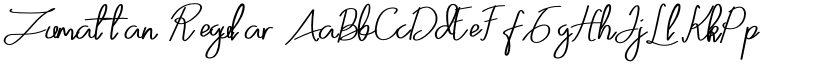 Zumattan font download