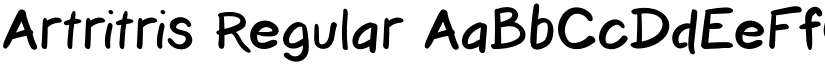 Artritris Regular font