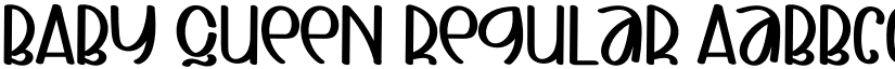 BABY QUEEN Regular font