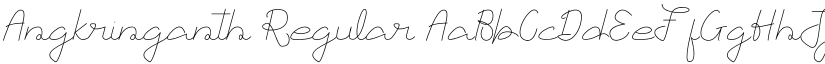 Angkringanth font download