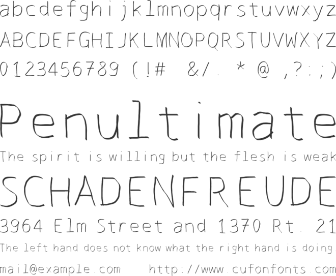 Take Live font preview