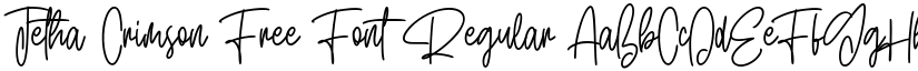 Jetha Crimson Free Font font download
