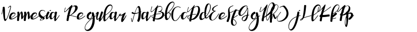 Vennesia font download