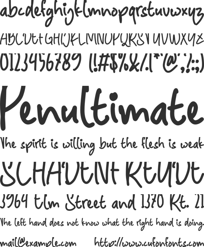 toddler font preview