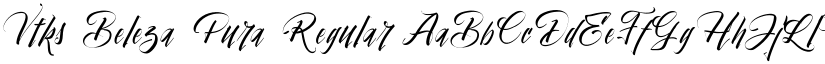 Vtks Beleza Pura Regular font