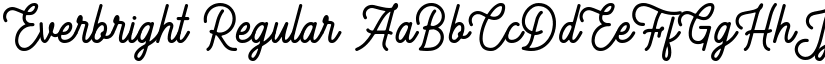 Everbright Regular font