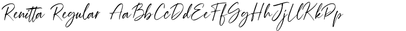 Renitta Regular font