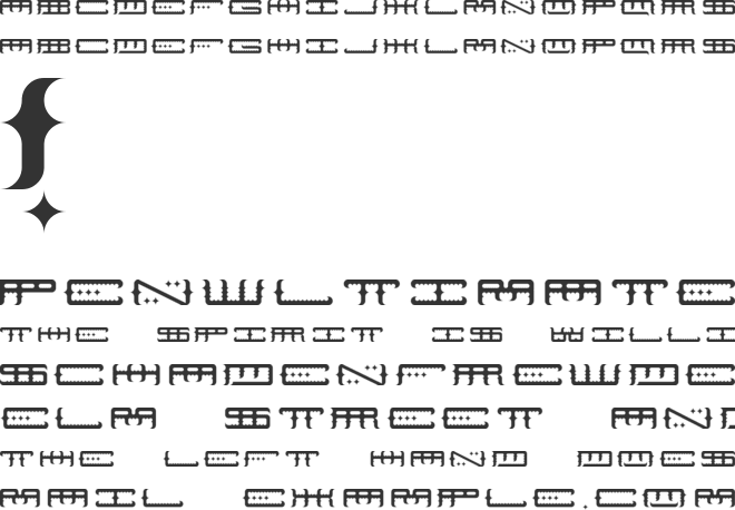 Space Odin font preview