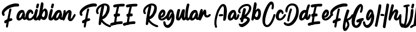 Facibian FREE font download