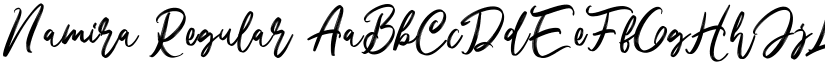Namira font download