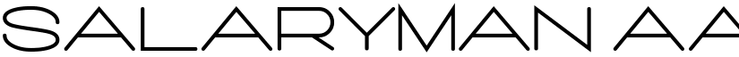 Salaryman font