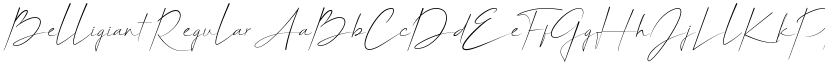 Belligiant font download