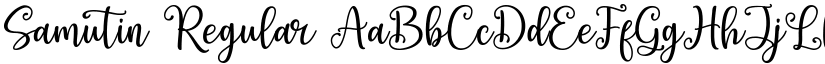 Samutin Regular font