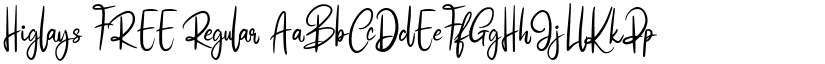 Higlays FREE font download