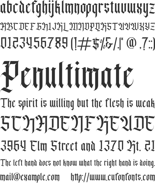 Agise rujdi font preview