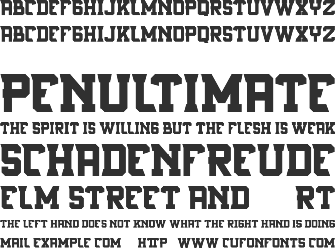 Rostter boot FREE font preview