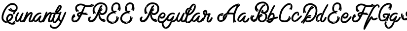 Qunanty FREE font download