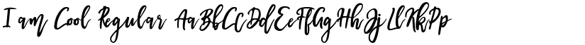 I am Cool font download