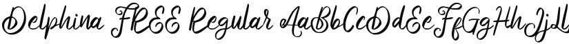 Delphina FREE font download